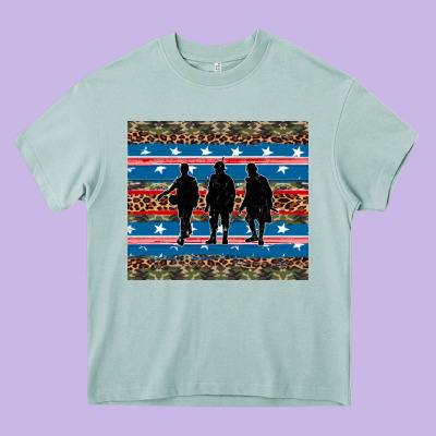 Armed Forces Day Soldier Heavy Core Tee Designed By Artiststas