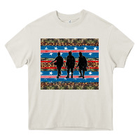 Cream armed forces day soldier Heavy Core Tee - Artiststas