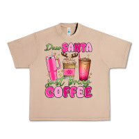 Burro dear santa just bring coffee Urban Heavy Tee - MaliasSmallBusiness