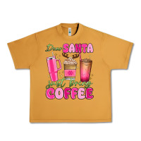 Peanut Butter dear santa just bring coffee Urban Heavy Tee - MaliasSmallBusiness