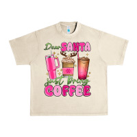 Sandshell dear santa just bring coffee Urban Heavy Tee - MaliasSmallBusiness