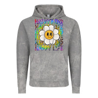 Cloud Rock happy mind happy life Vintage Hoodie - NancyCooperArtShop
