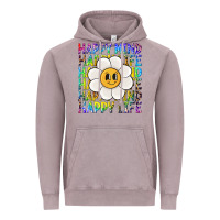 Vintage Zinc happy mind happy life Vintage Hoodie - NancyCooperArtShop