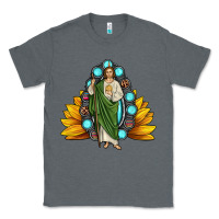 Charcoal Heather san judas gemstone sunflower Classic Tee - JahusDesignShop