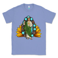 Colony Blue san judas gemstone sunflower Classic Tee - JahusDesignShop