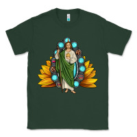 Sports Green san judas gemstone sunflower Classic Tee - JahusDesignShop