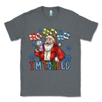 Charcoal Heather ho ho ho im loaded Classic Tee - CowhideDigitalArt