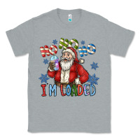 Heather Grey ho ho ho im loaded Classic Tee - CowhideDigitalArt