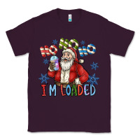 Plum ho ho ho im loaded Classic Tee - CowhideDigitalArt