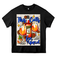 Black this calls for aperol   air freshener Heavy Core Tee - AdoDesignShop