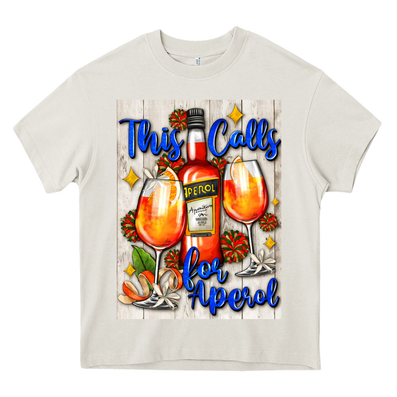 This Calls For Aperol   Air Freshener Heavy Core Tee by AdoDesignShop | Teevron