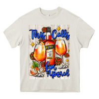 Cream this calls for aperol   air freshener Heavy Core Tee - AdoDesignShop