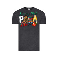 Vintage Black living that para life Vintage Tee - NancyCooperArtShop