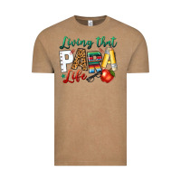 Vintage Coffee living that para life Vintage Tee - NancyCooperArtShop