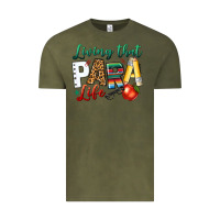 Vintage Olive living that para life Vintage Tee - NancyCooperArtShop