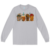 Moon Dust leopard and cowhide drink Long Sleeve Tee - RacoonDesign
