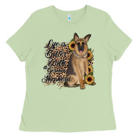 Matcha Life is better with a German Shepherd Ladies Tee - JahusDesignShop