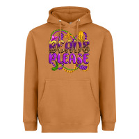 Meerkat beads please mardi gras Heavyweight Hoodie - OliviaCreatesArt