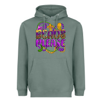 Sage beads please mardi gras Heavyweight Hoodie - OliviaCreatesArt