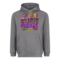 Storm beads please mardi gras Heavyweight Hoodie - OliviaCreatesArt
