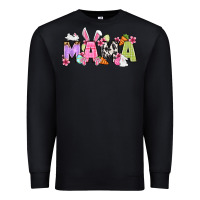 Black Easter mama Premium Sweatshirt - OliviaCreatesArt