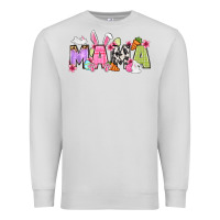 Dove Grey Easter mama Premium Sweatshirt - OliviaCreatesArt