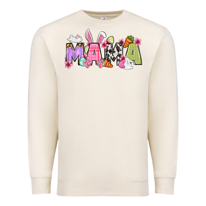 Easter Mama Premium Sweatshirt by OliviaCreatesArt | Teevron