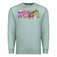 Seafoam Easter mama Premium Sweatshirt - OliviaCreatesArt
