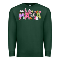 Sports Green Easter mama Premium Sweatshirt - OliviaCreatesArt