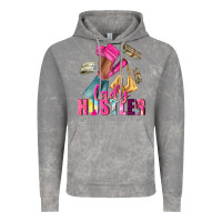 Cloud Rock lady hustler afro high heels Vintage Hoodie - NancyCooperArtShop