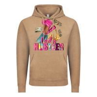 Vintage Coffee lady hustler afro high heels Vintage Hoodie - NancyCooperArtShop