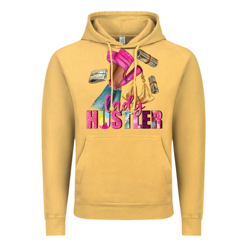 Lady Hustler Afro High Heels Vintage Hoodie by NancyCooperArtShop | Teevron