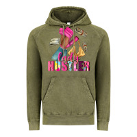 Vintage Olive lady hustler afro high heels Vintage Hoodie - NancyCooperArtShop