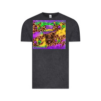 Vintage Black highland cow mardi gras tumbler Vintage Tee - JahusDesignShop