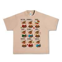 Burro christmas reindeers Urban Heavy Tee - MaliasSmallBusiness