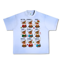 Grape Ice christmas reindeers Urban Heavy Tee - MaliasSmallBusiness