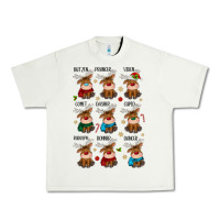 Pistachio christmas reindeers Urban Heavy Tee - MaliasSmallBusiness