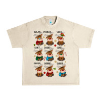Sandshell christmas reindeers Urban Heavy Tee - MaliasSmallBusiness
