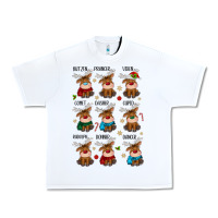 White christmas reindeers Urban Heavy Tee - MaliasSmallBusiness