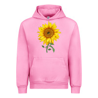 Fuchsia Pink Bambino Sunflower Urban Hoodie - LillyAllenDesigns