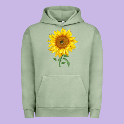 Bambino Sunflower Urban Hoodie Designed By Lillyallendesigns