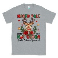 Heather Grey north pole hot cocoa Classic Tee - MaliasSmallBusiness