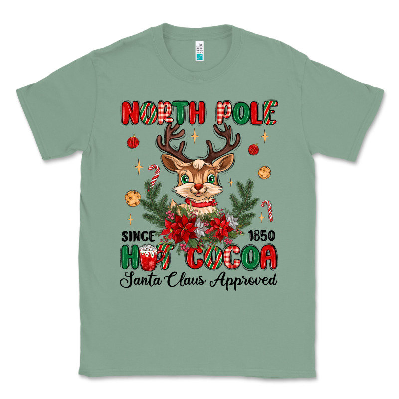 North Pole Hot Cocoa Classic Tee by MaliasSmallBusiness | Teevron