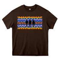 Chocolate Brown armed forces day soldier Heavy Core Tee - Artiststas