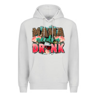 Dove Grey Mama needs a drink mothers day Premium Hoodie - CowGirlArtShop