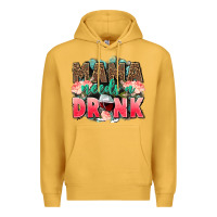Mustard Mama needs a drink mothers day Premium Hoodie - CowGirlArtShop