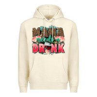 Sandshell Mama needs a drink mothers day Premium Hoodie - CowGirlArtShop