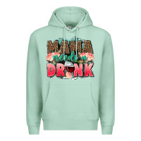 Seafoam Mama needs a drink mothers day Premium Hoodie - CowGirlArtShop