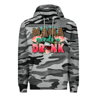 Slate Camo Mama needs a drink mothers day Premium Hoodie - CowGirlArtShop