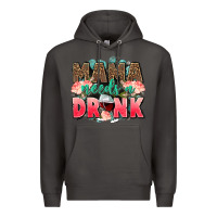 Smoke Mama needs a drink mothers day Premium Hoodie - CowGirlArtShop